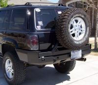 ZJ REAR BUMPER W/TIRE CARRIER