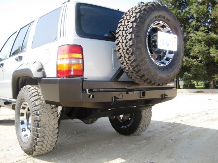 Jeep zj rear tire carrier #3