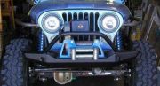 CJ51202-P: CJ RUBICON SERIES 52" WINCHGUARD FRONT BUMPER