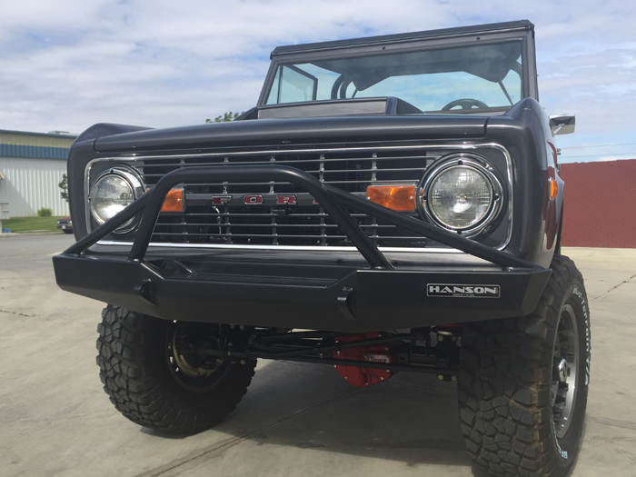 FEB1402-P: EARLY BRONCO PRE-RUNNER FRONT WINCH BUMPER