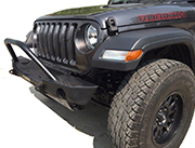 JLML1202-P: JL MEDIUM WINCH GUARD FRONT BUMPER