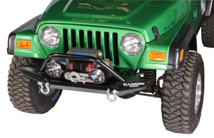 TJ51202-P: TJ/LJ RUBICON SERIES 52" WINCHGUARD FRONT BUMPER