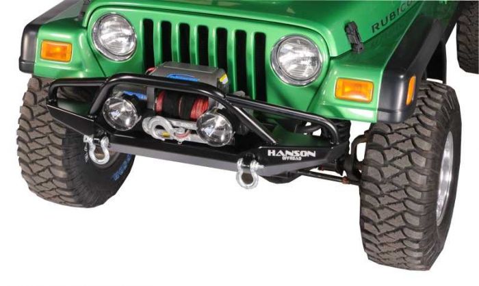 TJ51302-P: TJ/LJ RUBICON SERIES 52" FENDERBAR FRONT BUMPER