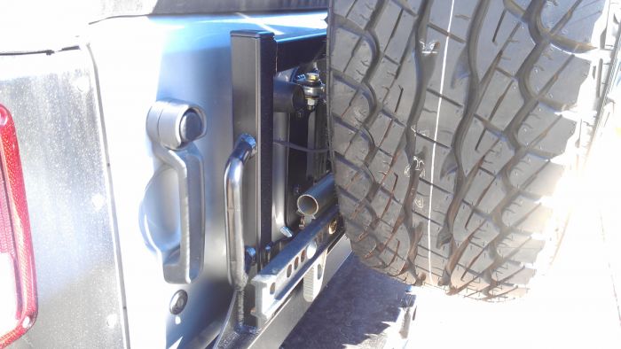 JKCTC4-P: JK SQUARE FRAME TIRE CARRIER - RELAY ROD